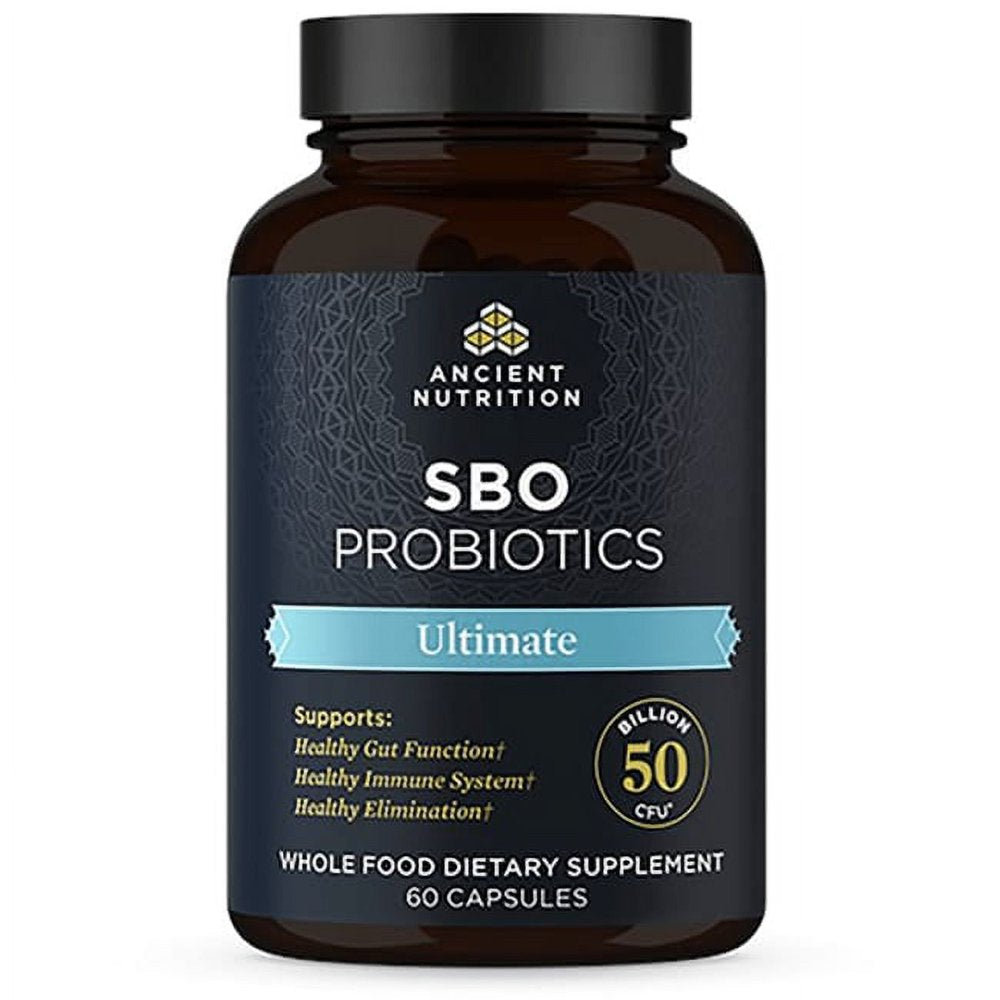 Ancient Nutrition Sbo Probiotics Ultimate 60 Caps