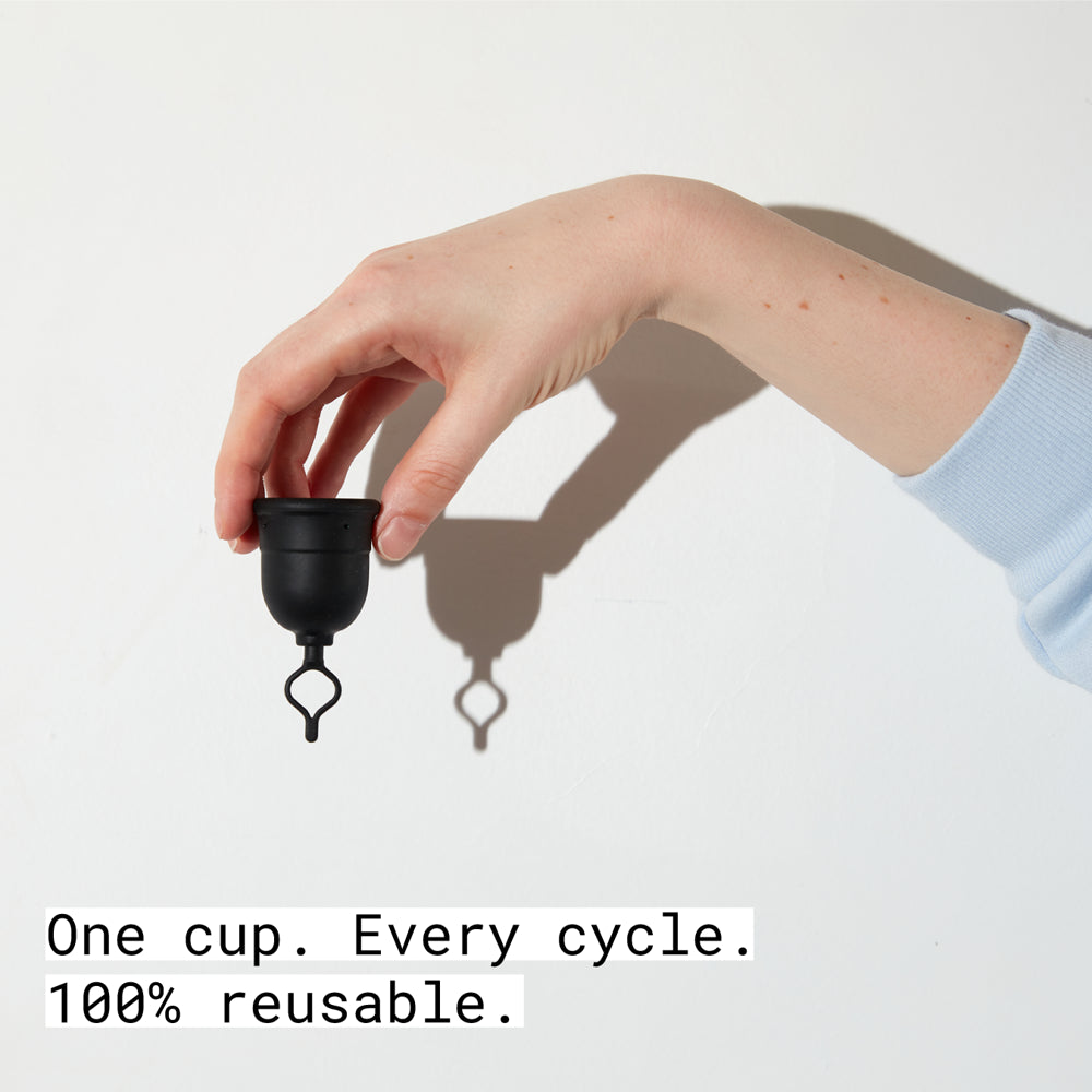 Flex Reusable Menstrual Cup Size 1 with 2 Free Flex Disposable Menstrual Discs