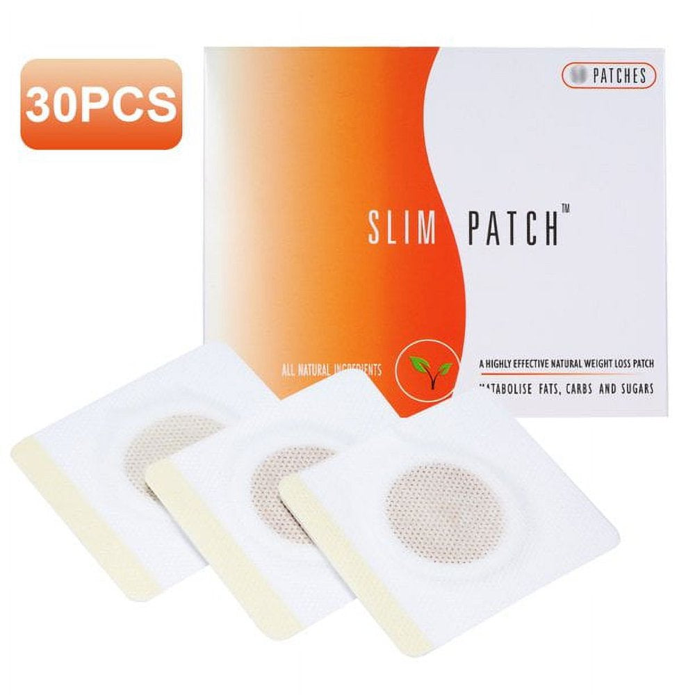 Gecheer 30Pcs Slim Patch Navel Sticker - Burning for Losing Weight Abdomen Slimming Patch Paste Belly Waist
