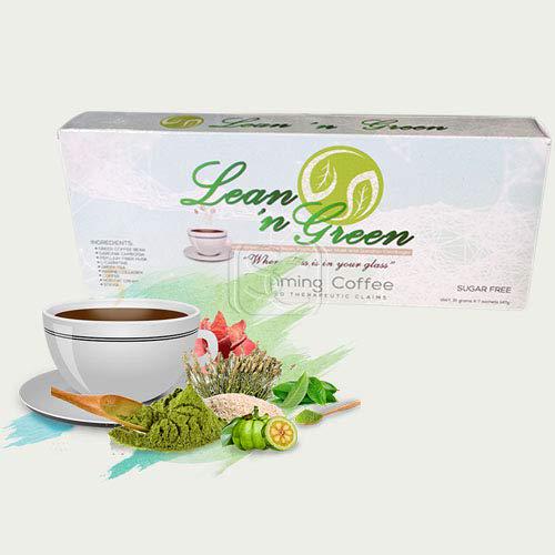 3 Boxes of Lean 'N Green Slimming Coffee (21 sachets)