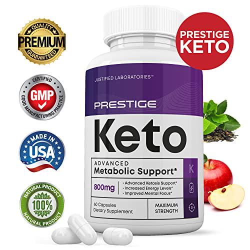 (3 Pack) Prestige Keto Pills Includes Apple Cider Vinegar goBHB Exogenous Ketones Advanced Ketogenic Supplement Ketosis Support for Men Women 180 Capsules - Nutricity.com.au