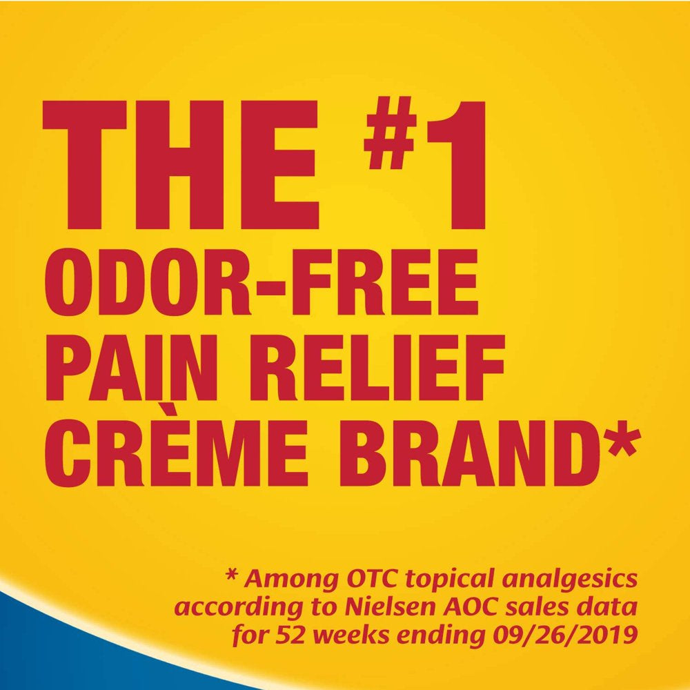 Aspercreme Foot Pain Creme 4% Lidocaine Relieves Achy & Painful Feet, 4 Oz