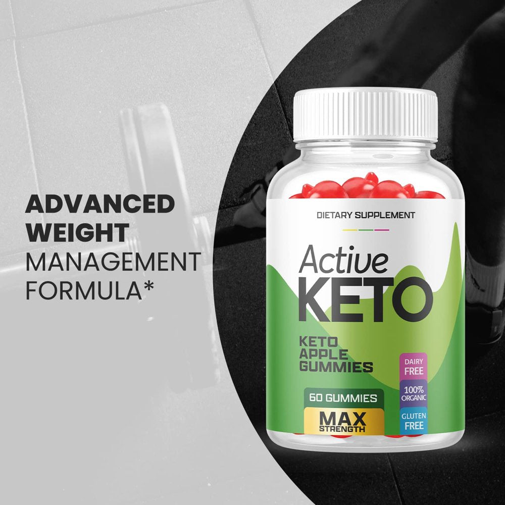 (1 Pack) Active Keto ACV Gummies - Supplement for Weight Loss - Energy & Focus Boosting Dietary Supplements for Weight Management & Metabolism - Fat Burn - 60 Gummies