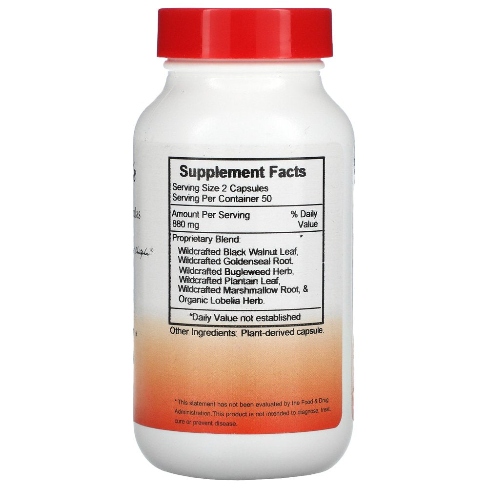 Dr. Christopher'S Original Formulas Infection Formula Capsules, 100 Ct