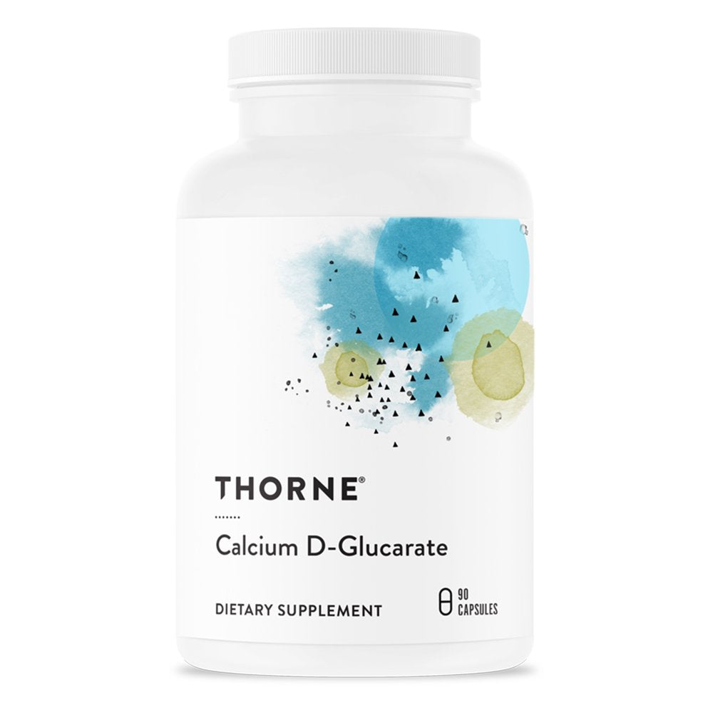 Thorne Calcium D-Glucarate, to Enhance Liver Health, 90 Capsules