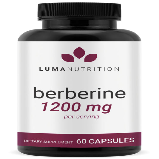 Berberine 1200Mg - Blood Sugar Support Supplement - Luma Nutrition
