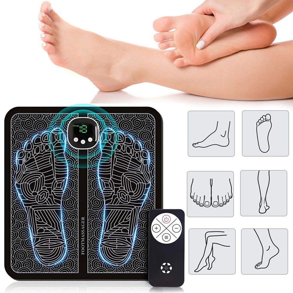 EJWQWQE Foot Massager for Neuropathy Feet, Whole Body Massager for Neuropathy, Foot Massager for Circulation and Pain Relief, for Those Who Stand and Work All Day