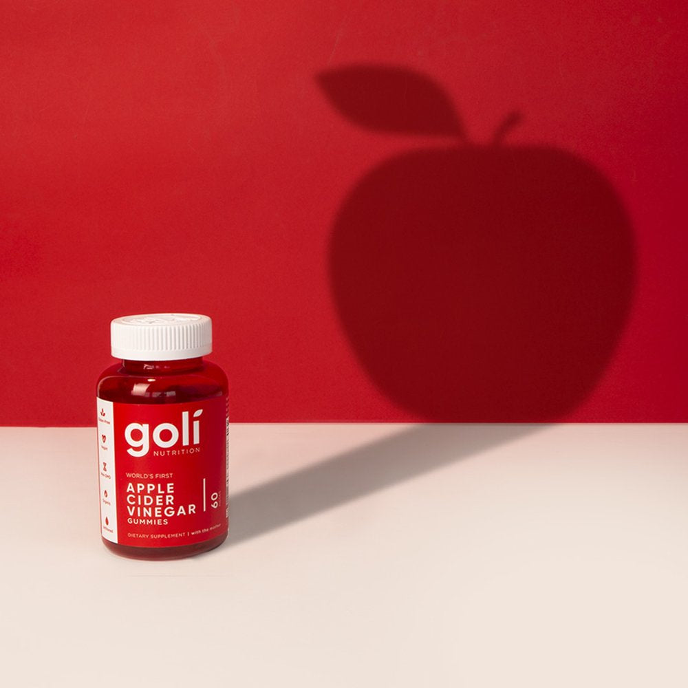 Goli Nutrition Apple Cider Vinegar Gummies, 120 Count