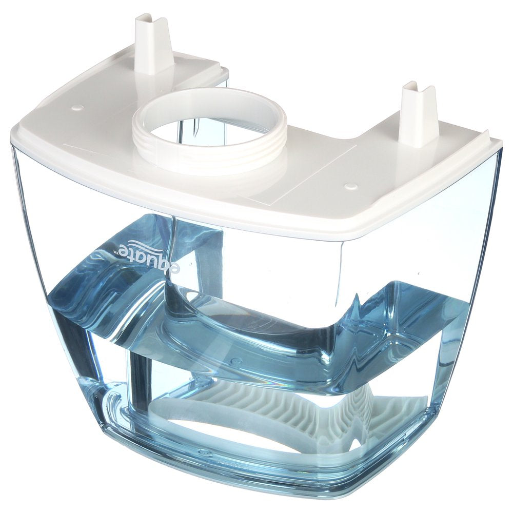 Equate 1.1 Gallon 250 Sq Ft Invisible Cool Mist Humidifier, White & Blue