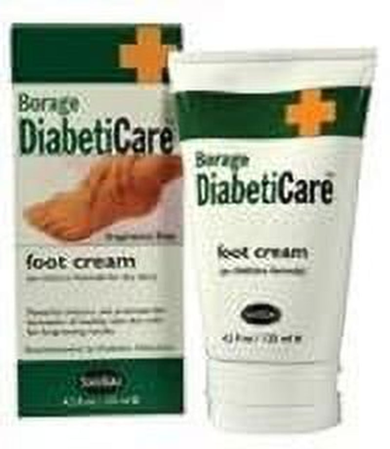 Borage Diabeticare Foot Cream 4.2 Oz. Tube 1 Count