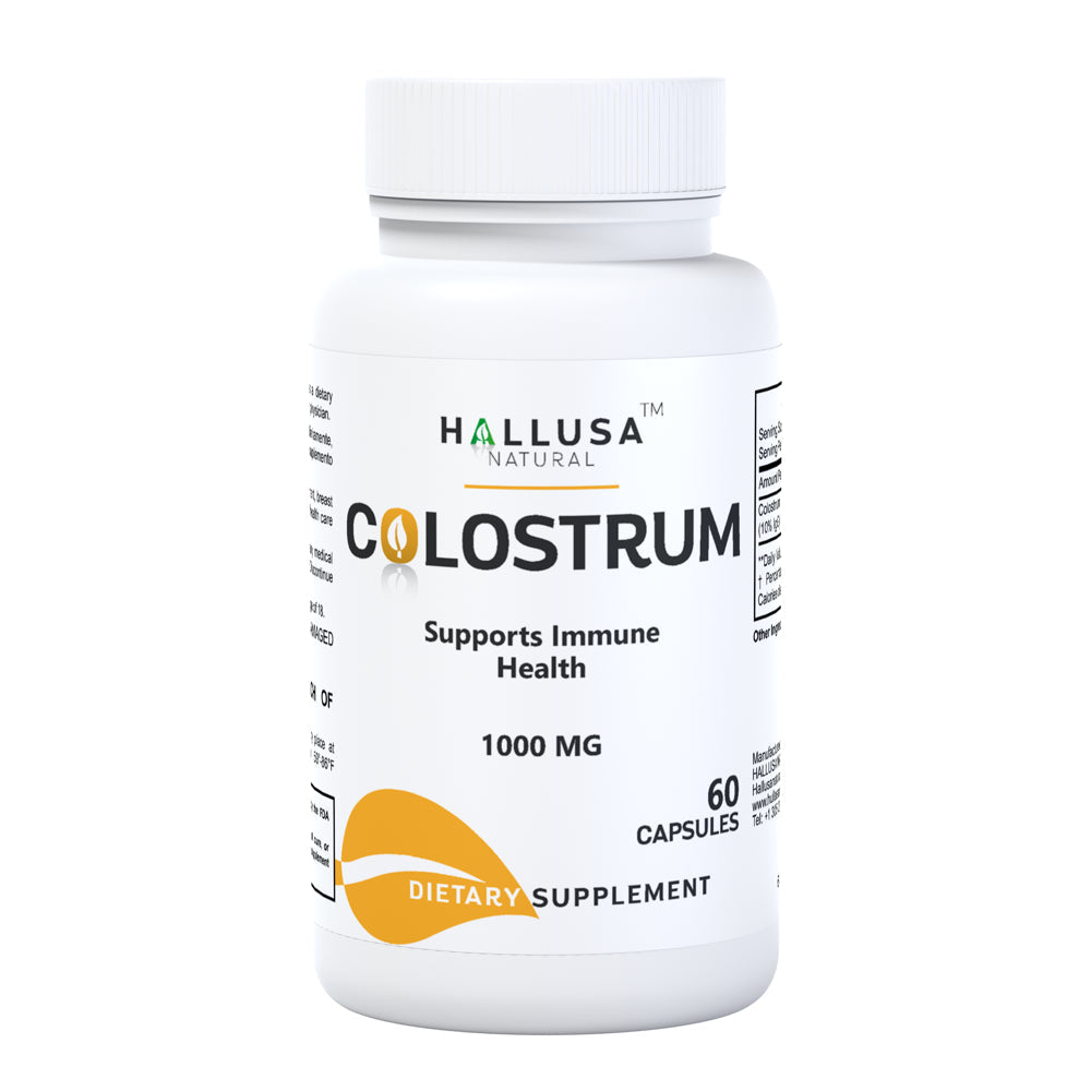 COLOSTRUM BOVINE 1000 Mg- Immune System Support - Gut Health - 60 Caps