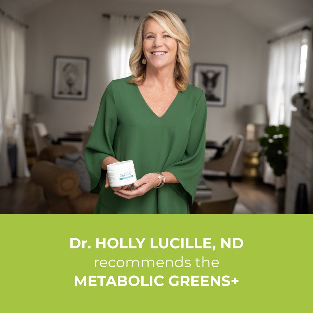 Metabolic Greens - Natural Weight Loss Supplement, Superfood Super Greens Powder for Detox & Cleanse, Green Veggie Whole Food by Purehealth Research