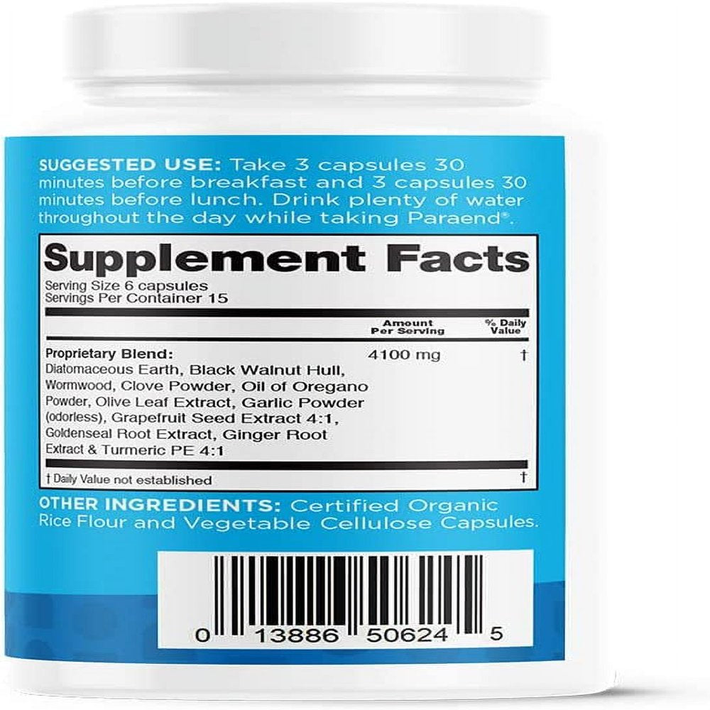 Nbpure Paraend 15 Day Cleanse, Vegan, 90 Capsules