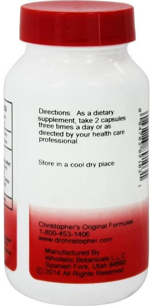 412494-Christopher's Liver And Gall Bladder - 425 mg - 100 Vegetarian Capsules