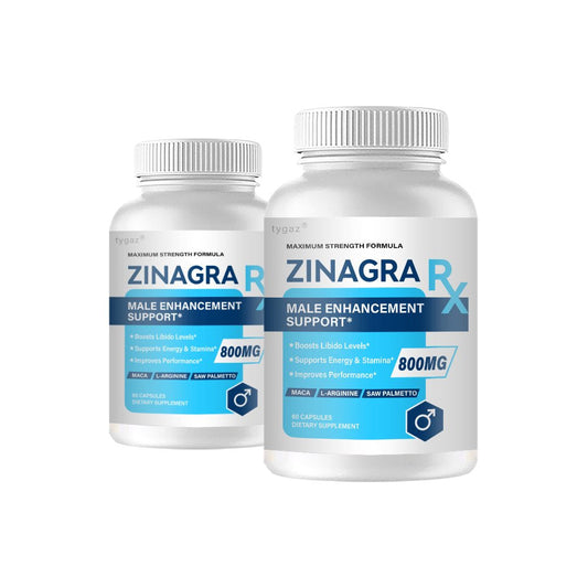 (2 Pack) Zinagra RX - Zinagra RX Supports Engery & Stamina Capsules - Nutricity.com.au