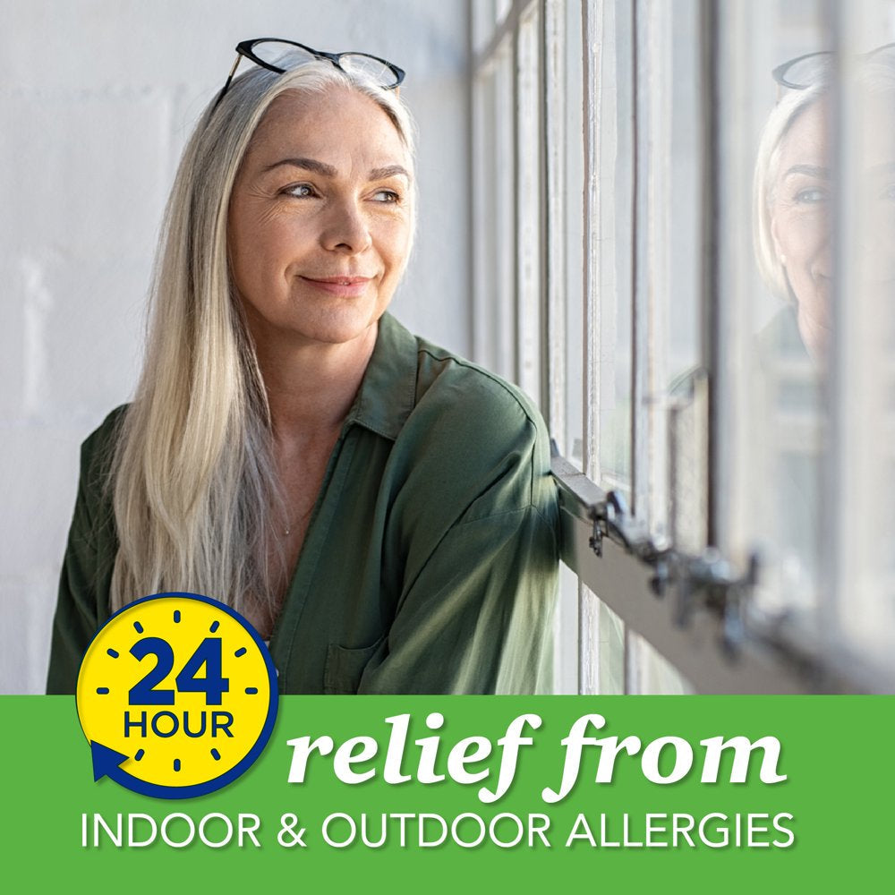 Equate Allergy Relief, Cetirizine Hydrochloride Tablets, 10 Mg, 14 Count