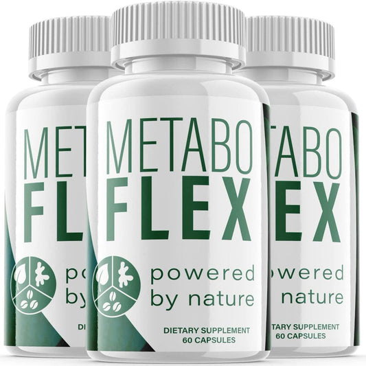 (3 Pack) Metaboflex - Keto Weight Loss Formula - Energy & Focus Boosting Dietary Supplements for Weight Management & Metabolism - Advanced Fat Burn Raspberry Ketones Pills - 180 Capsules - Nutricity.com.au