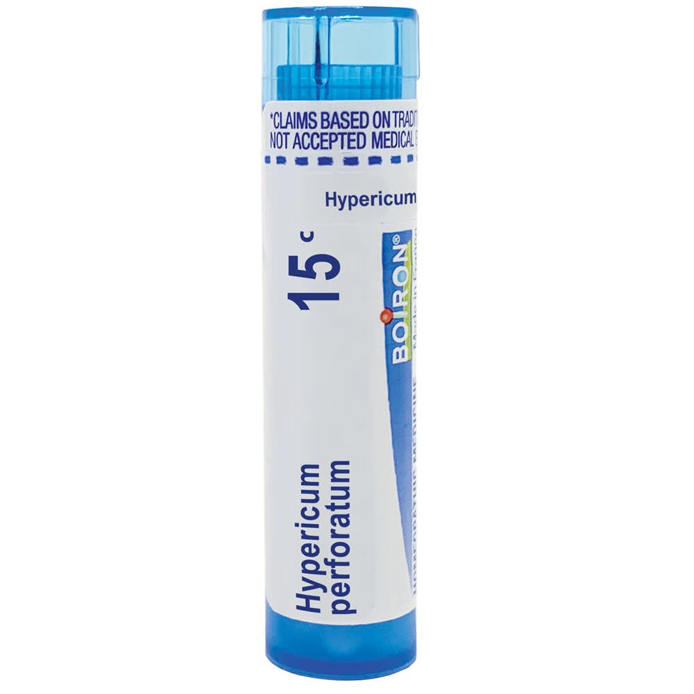 Boiron Hypericum Perforatum 15C, Homeopathic Medicine for Nerve Pain, 80 Pellets