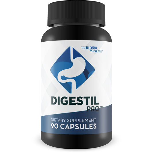Digestil Pro - Digestive Support Supplement - Promote Improved Digestion for Numerous Health Benefits - Help Reduce Common Digestive Issues like Bloating, Constipation & Heartburn - Gut Health Support