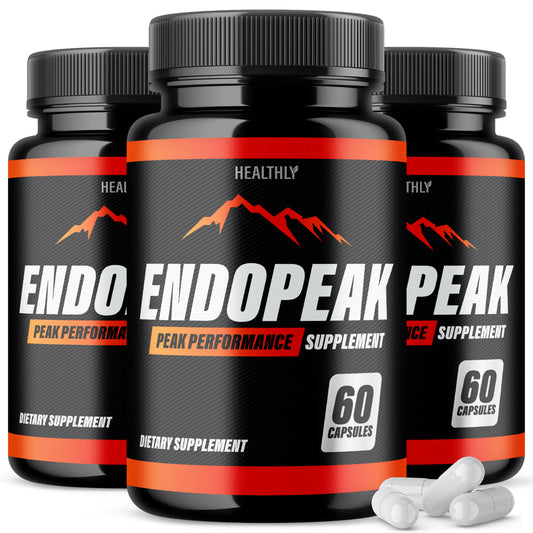(3 Pack) Endopeak Supplement Male Support Powder Pills Pump Extra Strength Formula (180 Capsules) - Nutricity.com.au