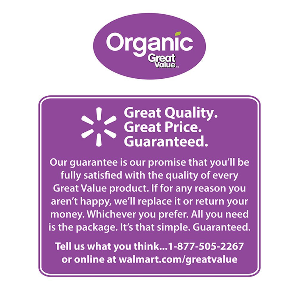 Great Value Organic Extra Virgin Olive Oil, 51 Fl Oz