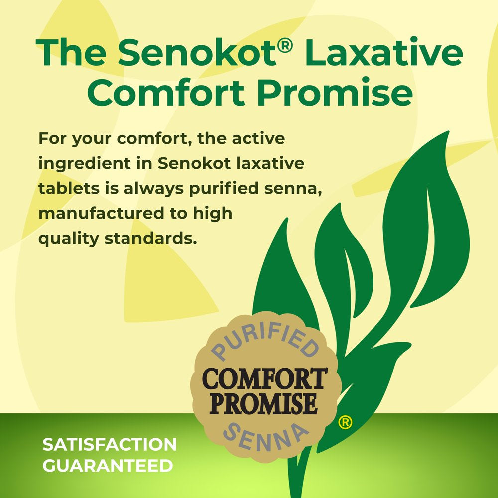 Senokot® Regular Strength Senna Laxative Tablets, 20 Ct