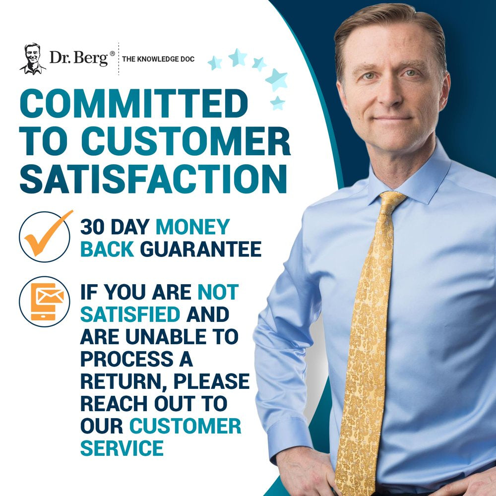 Dr. Berg D3 & K2 Vitamin Supplement for Heart and Bone Health, 120 Capsules