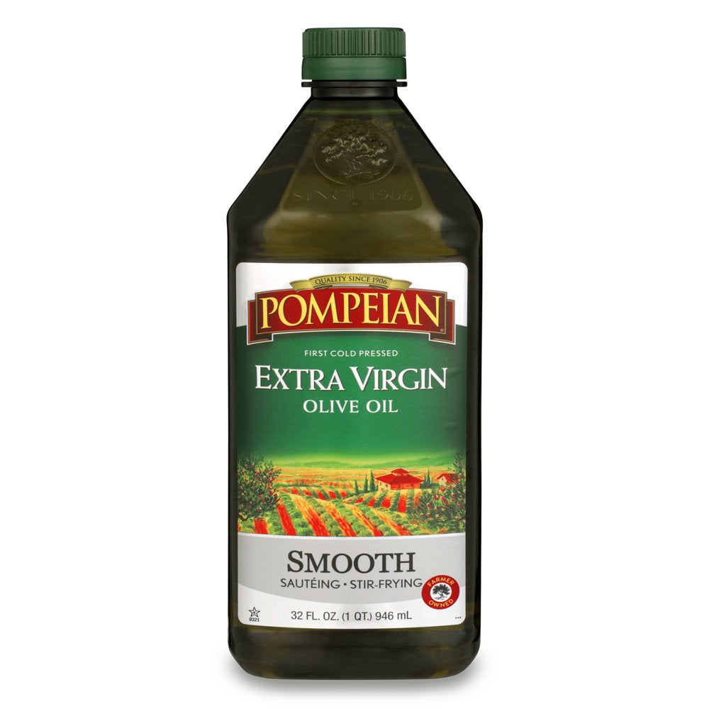 Pompeian Smooth Extra Virgin Olive Oil - 32 Fl Oz