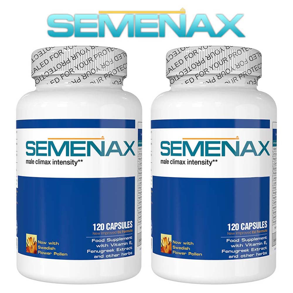 Semenax Natural Daily Supplement 2 Month Supply (120 Capsules per Bottle)