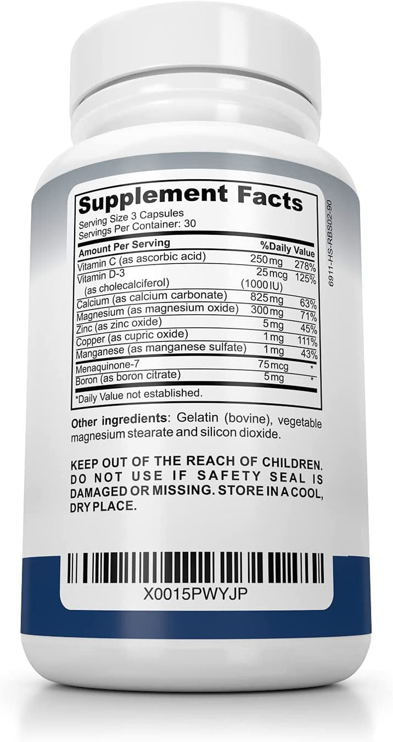 Bone Builder Joint Supplements for Women - Increased Bone Health plus New Growth - Fights Osteoporosis - Bone Strength Formula - Organic Bone Care for Max Raw Absorption Boost - Feel New Life & Alive