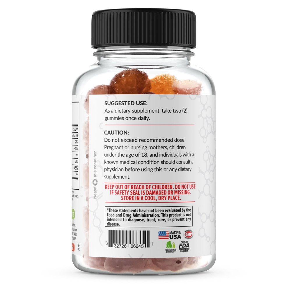 Extra Strength Joint Support Gummies with Glucosamine and Vitamin E - 60 Count