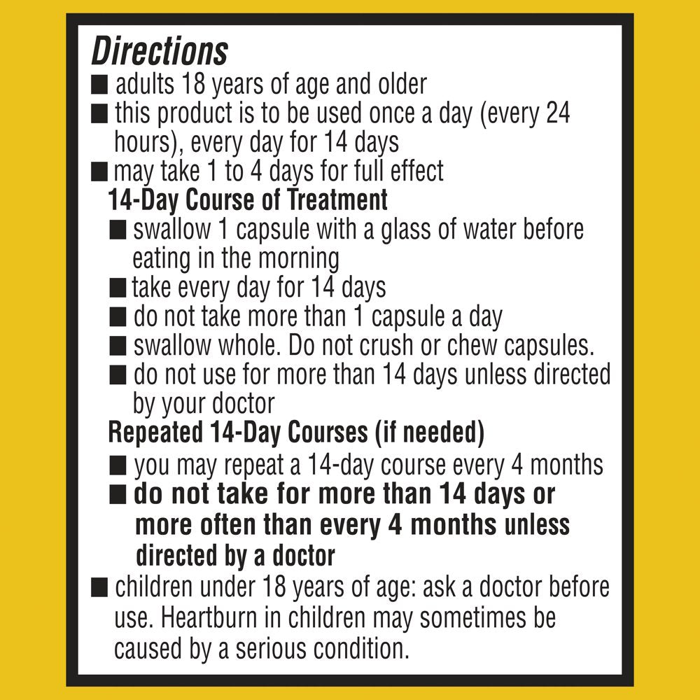 Equate Acid Reducer Esomeprazole Capsules, 20 Mg, 28 Count, 2 Pack