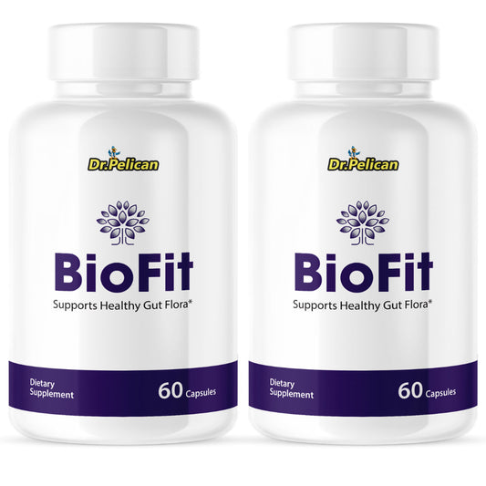 Biofit-Gut & Digestive Health/Weight Management- 2 Bottles- 120 Capsules- Dr. Pelican