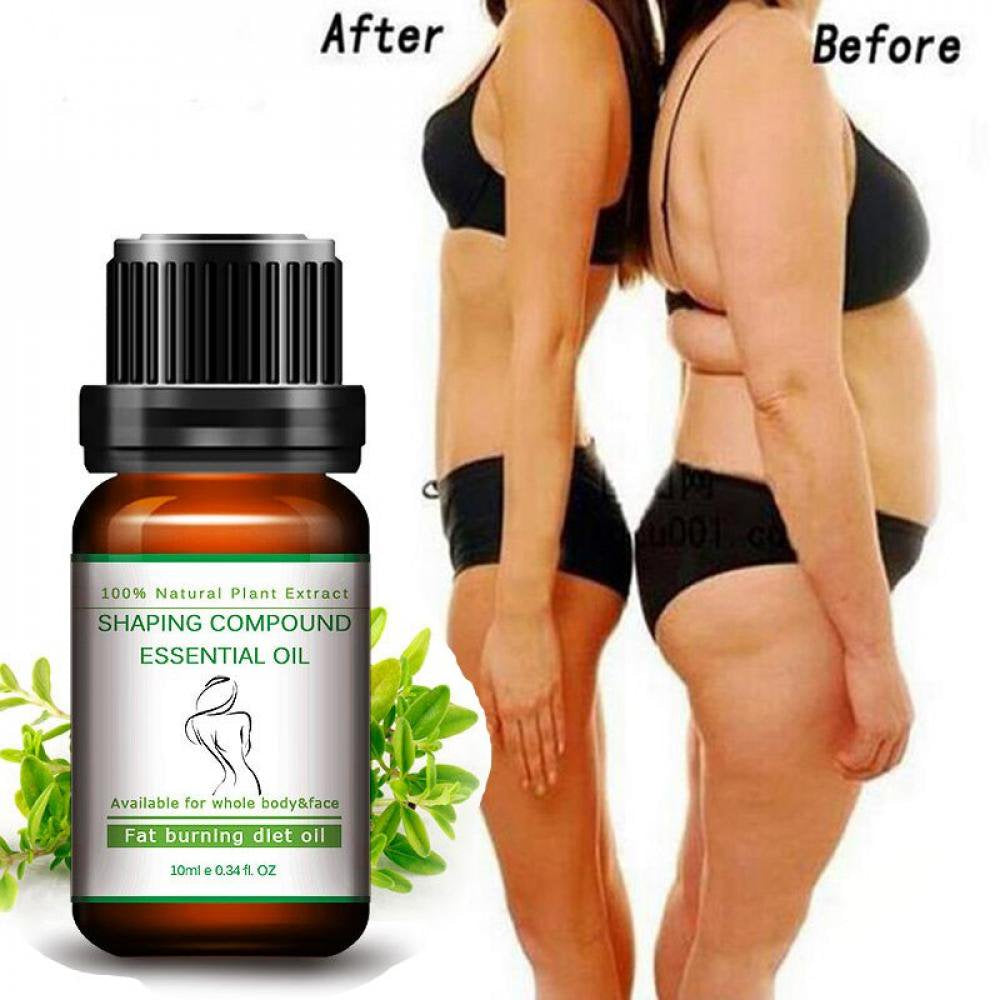 Body Slimming & Firming Essential Oil Fat Burning Potent Effect Diet Lose Weight Thin Leg Waist Fat Burner Weight Loss Hot