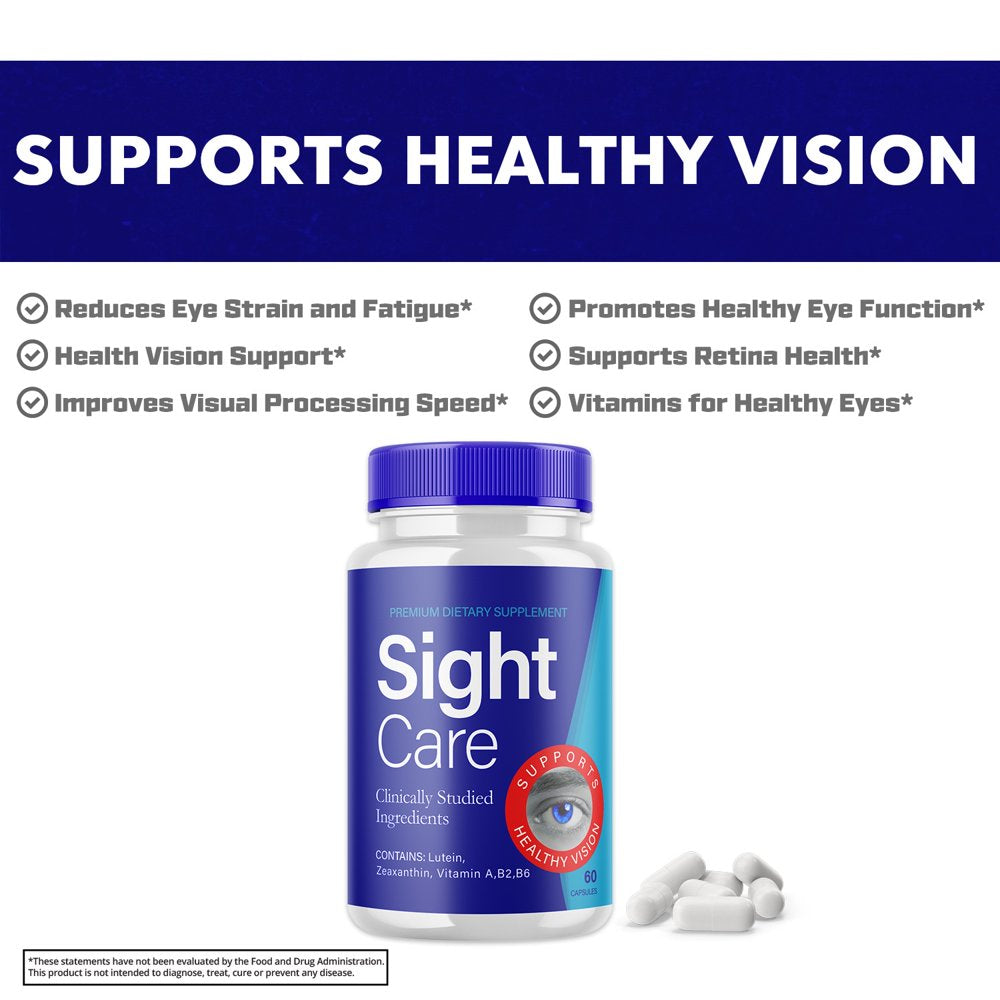 (3 Pack) Sight Care - Revolutionary Advanced Vision Matrix Formula - Supports Healthy Vision - Dietary Supplement for Eyes Sight - 180 Capsules - Nutricity.com.au