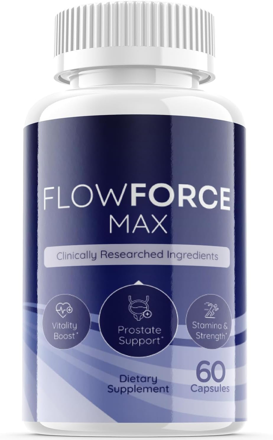 (1 Pack) Flow Force Max - Dietary Supplement - 60 Capsules