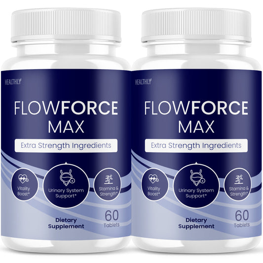 (2 Pack) Flowforce Max- Prostate Support/Stamina/Strength Vitality Boost 120 Capsules - Nutricity.com.au