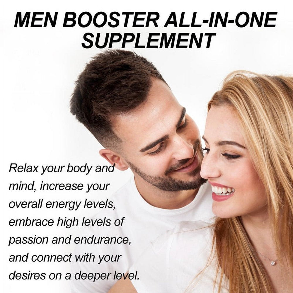 All-In-One Supplement Drops, Booster Liquid Drops Men, Man Boost Supplement Fast Absorption Boost Drops(1 PCS)