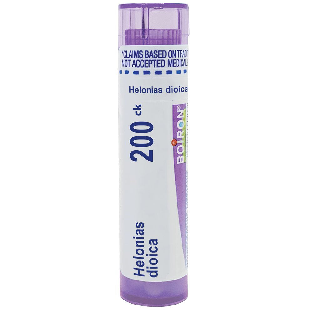 Boiron Helonias Dioica 200CK, Homeopathic Medicine for Vaginal Itching and Discomfort, 80 Pellets