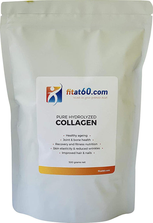 500g Pure Hydrolyzed Collagen Peptides