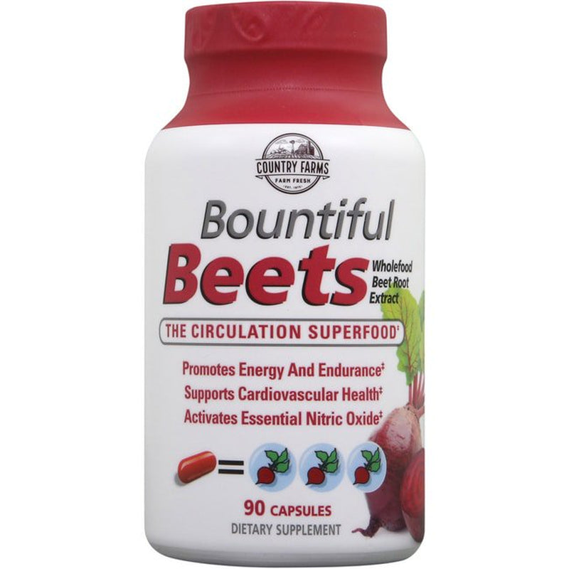 Country Farms Bountiful Beets Capsules, 90 Ct