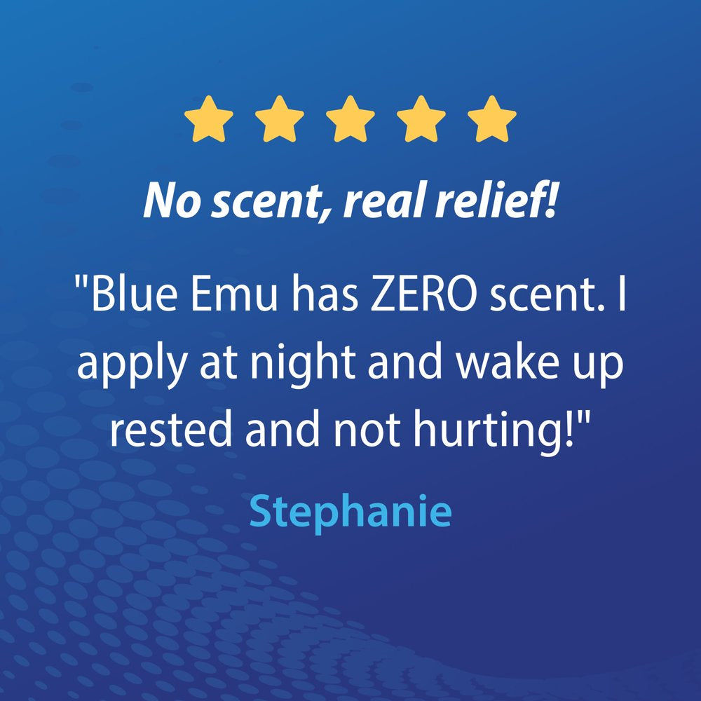 Blue-Emu Maximum Pain Relief Cream for Arthritis, Muscles, and Joints, 3 Oz