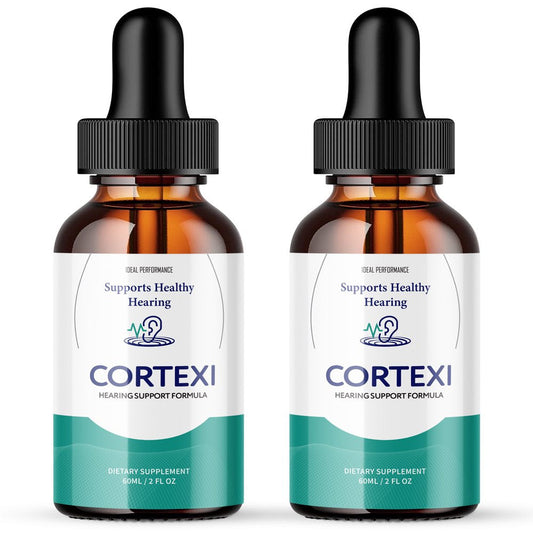 Cortexi Hearing Support Formula Dietary Supplement Drops, 2 Pack