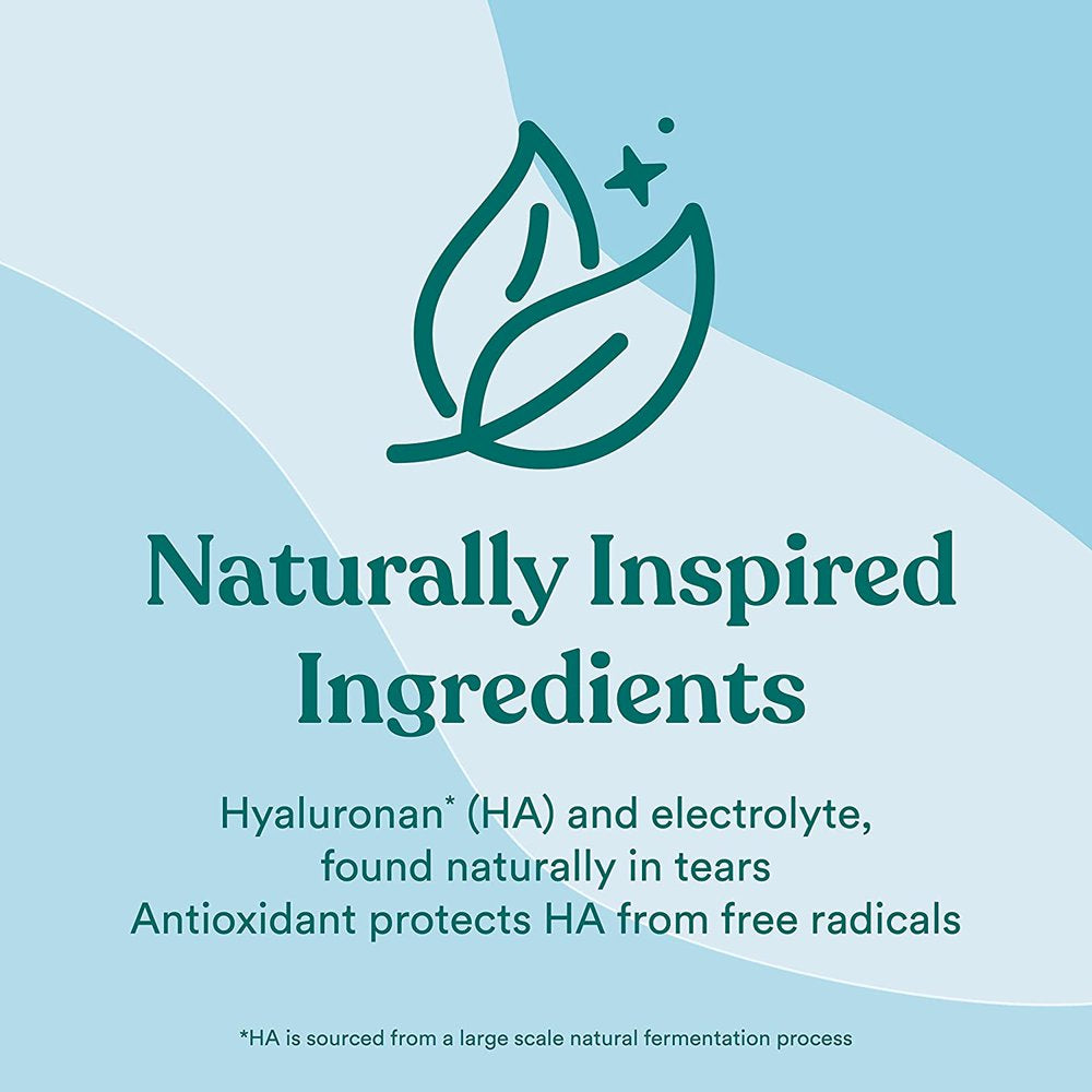 Biotrue® Hydration Boost Eye Drops, Soft Contact Lens Friendly for Irritated and Dry Eyes from Bausch + Lomb, Preservative Free, Naturally Inspired, 0.33 FL OZ (10 Ml)