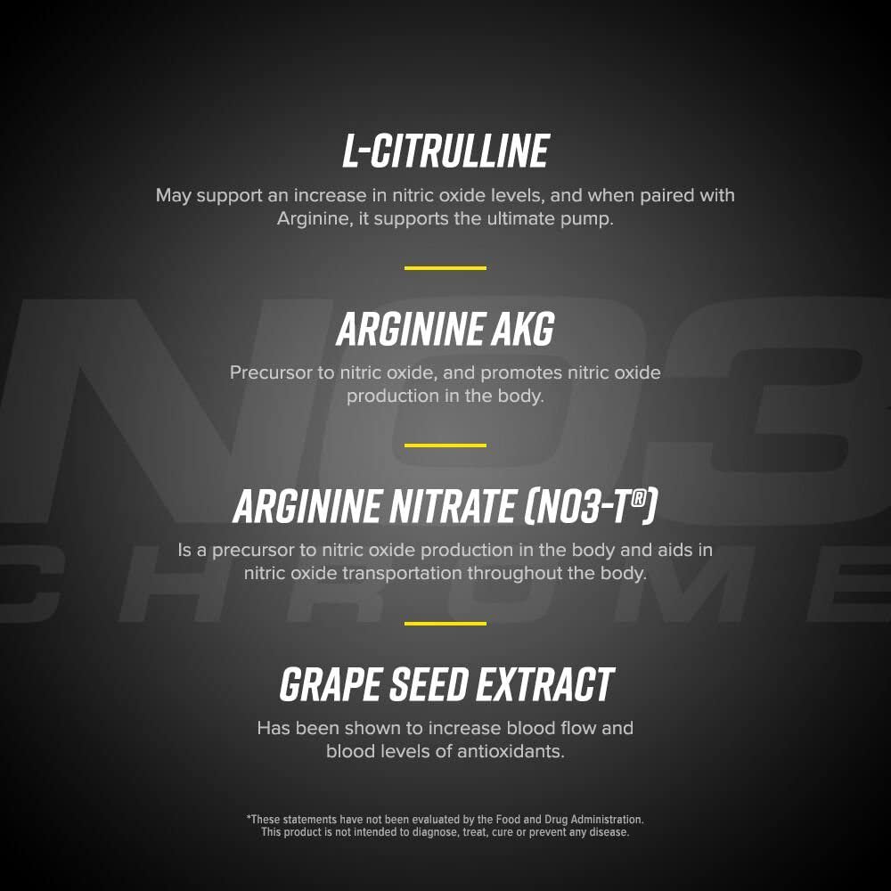 Cellucor, NO3 Chrome, Nitric Oxide Pump Amplifier, 90 Capsules