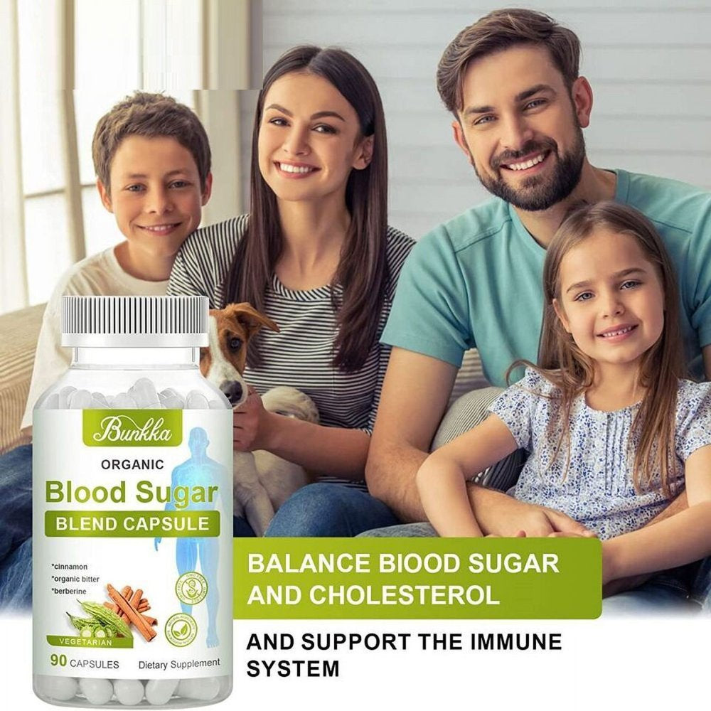 Blood Sugar Support Formula Maximum Strength Natural Supplement -90 Capsules