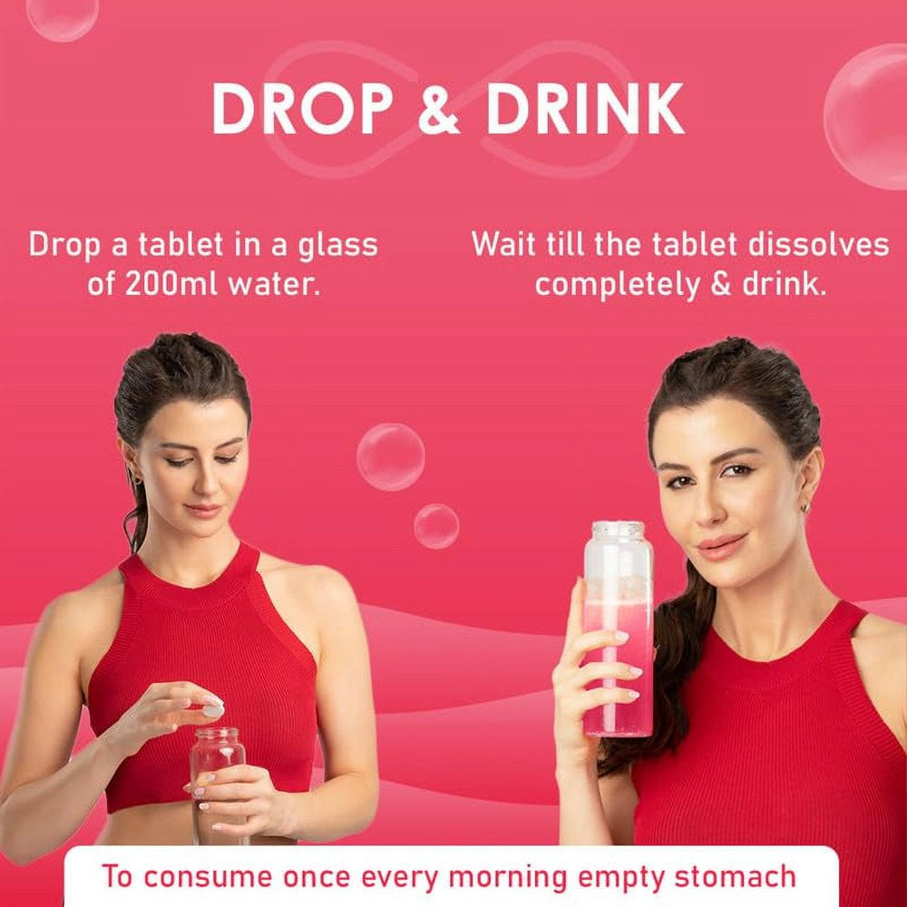 Apple Cider Vinegar Tablets - Watermelon Flavour - for Weight Loss & Improving Gut Health | (21 Tablets)