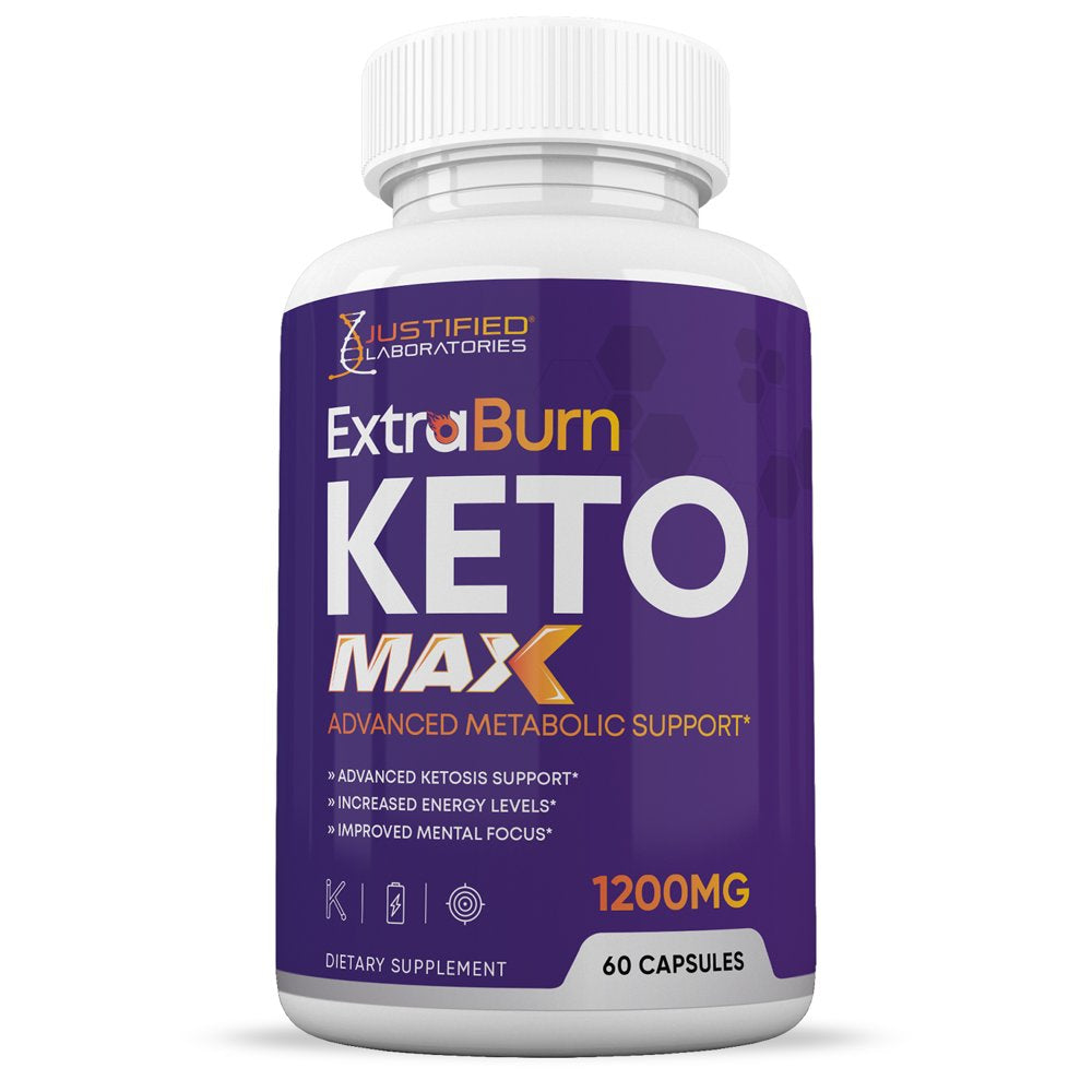 Extra Burn Keto Max 1200MG Pills 60 Capsules