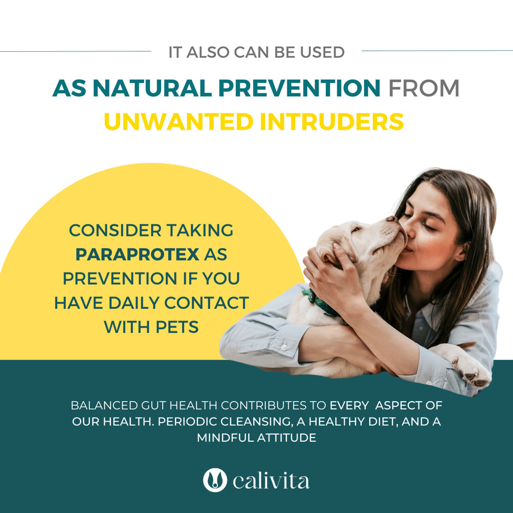 Calivita Paraprotex Intestinal Parasite and Colon Cleanse 100 Tablets