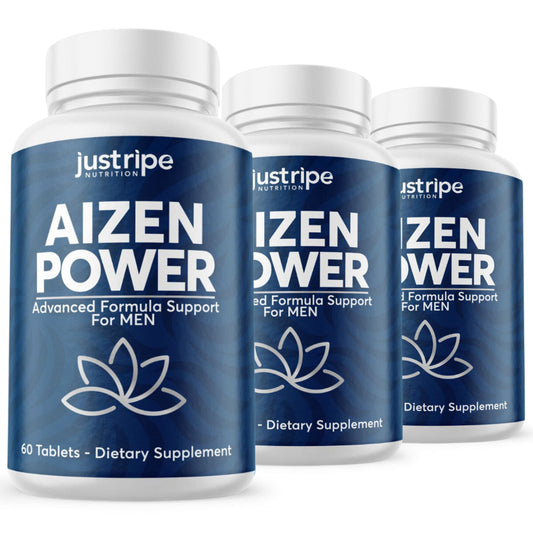 3 Pack Aizen Power Male Supplement for Drive & Energy 60Ct